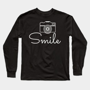 Photographer - Smile Long Sleeve T-Shirt